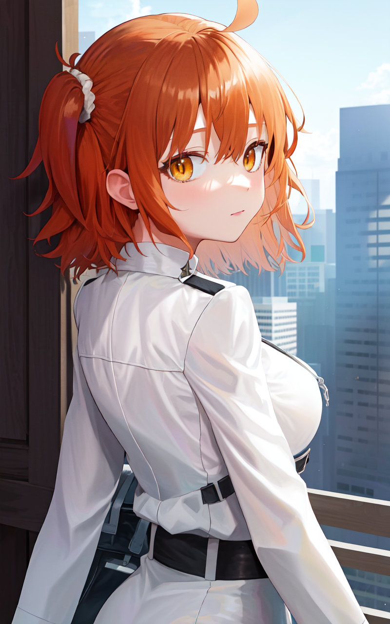 00553-3274236935-masterpiece, best quality, gudako, solo, (chaldea uniform, white jacket), city center, looking at viewer,.png
